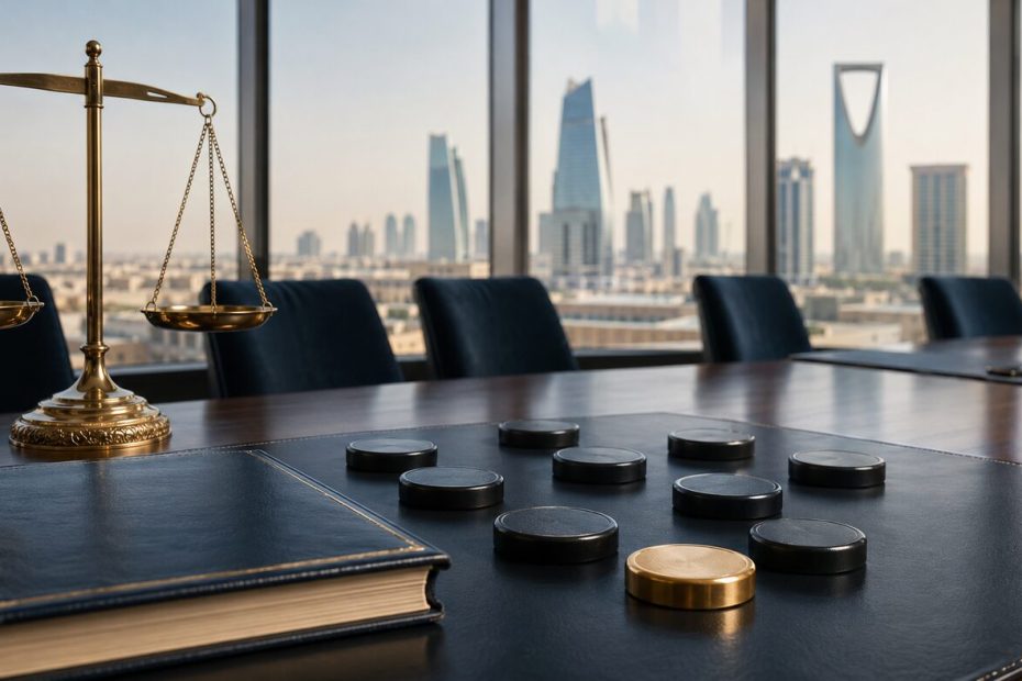قطعة تصويت ذهبية بين قطع سوداء ترمز إلى حماية حقوق شريك الأقلية